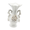 Ceramic vase flowers