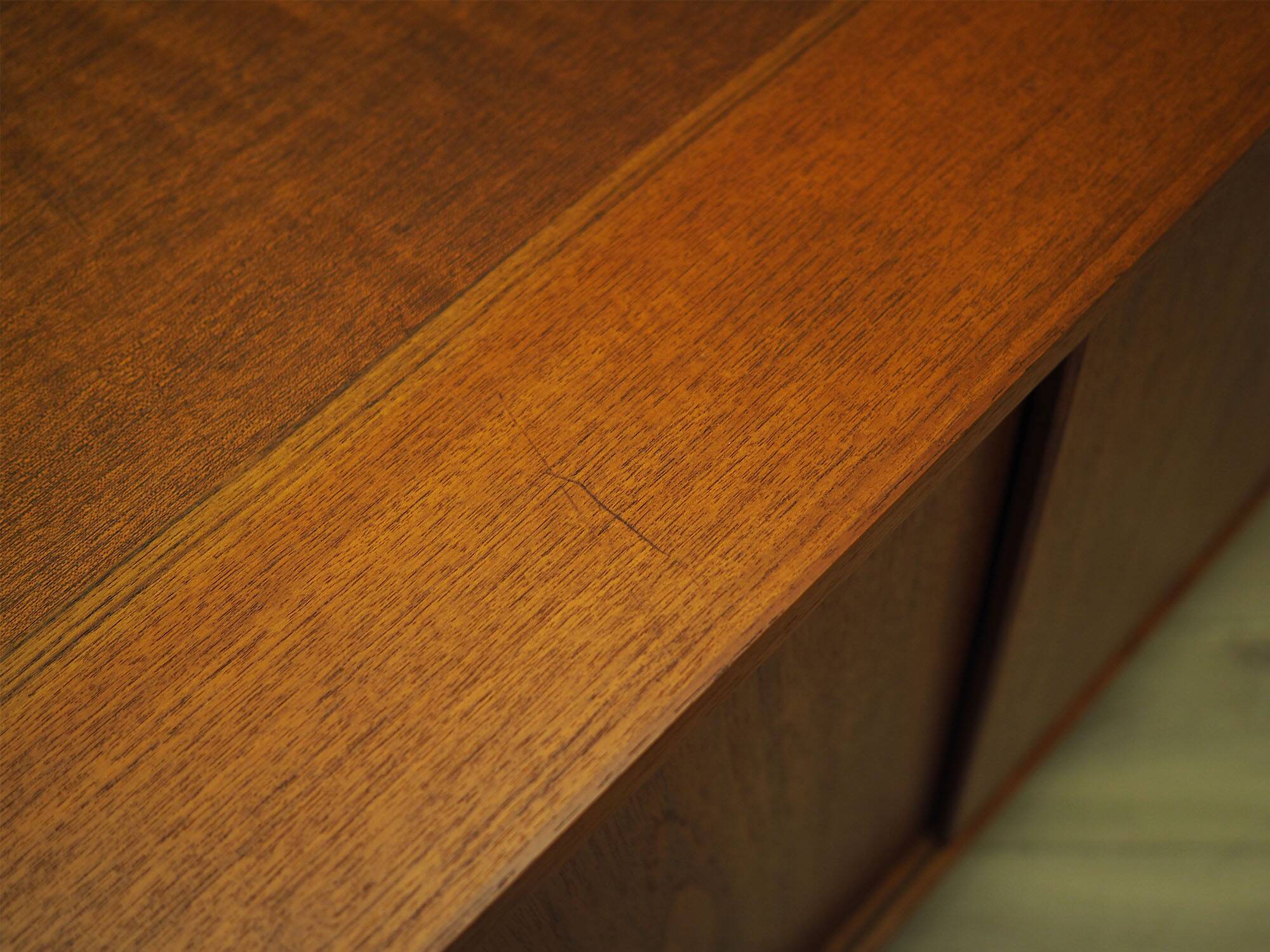 Buffet en teck, design danois, années 1970, fabricant : Westergaard