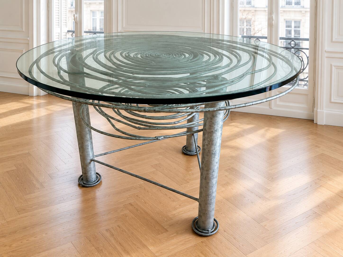 Table sculpturale Jean Pierre Dussaillant