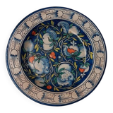 Large painted plate G. Licata Sciacca