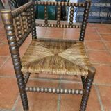 Old glitter corner chair