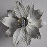 Flower shaped vintage wall sconce