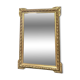 Antique mirror 133cm/96.5cm gilded with gold leaf