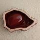 Shell ashtray in slipware