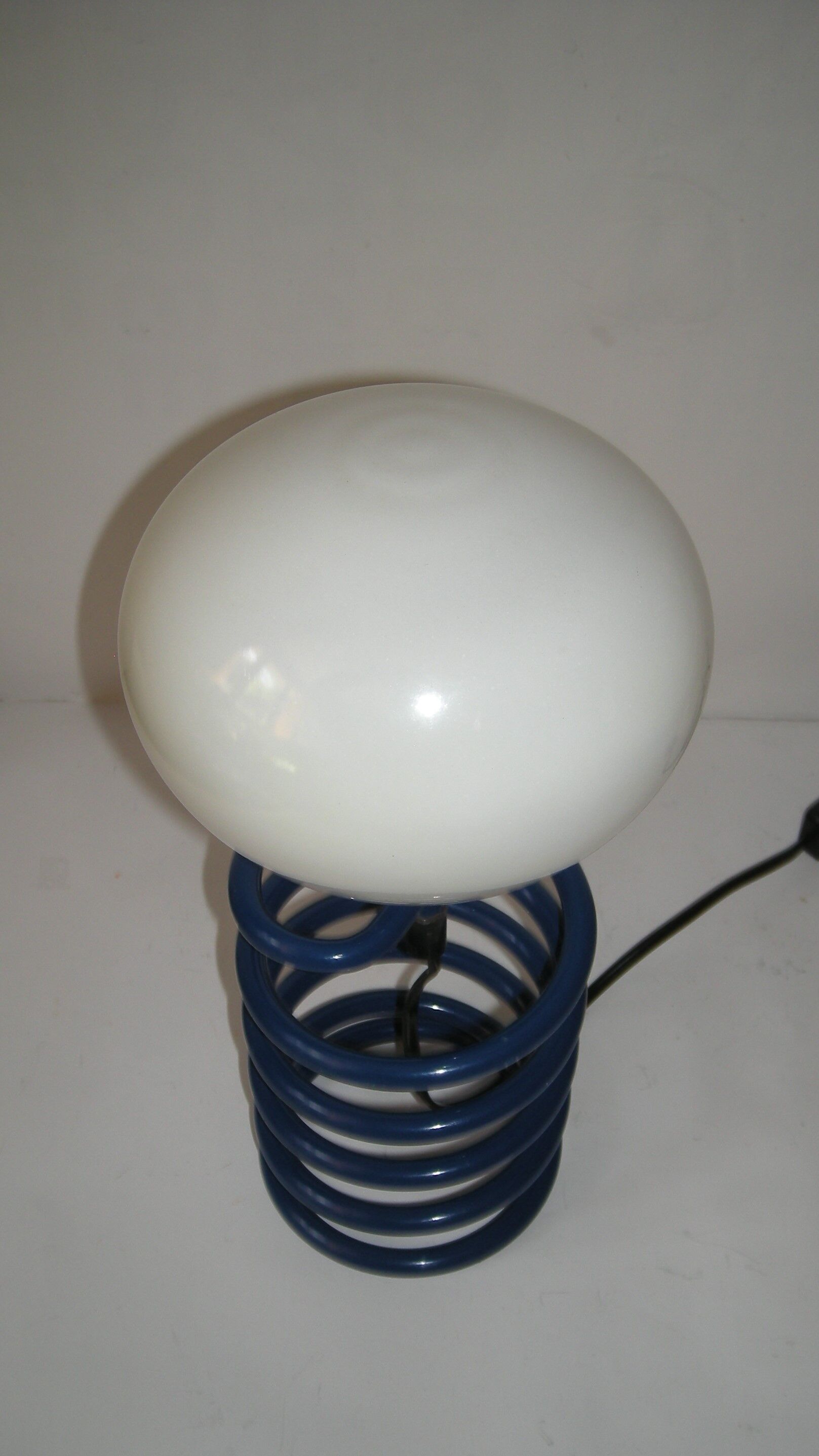 70s spring lamp