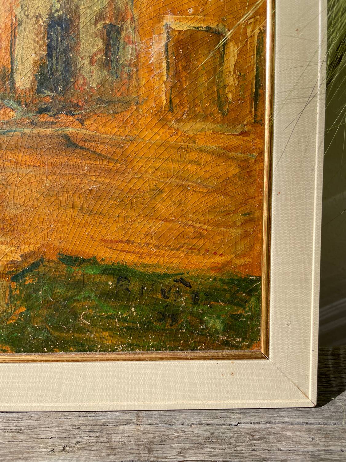 Cityscape painting by Jean-René Munoz