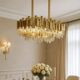 Bd Lumica chandelier in brass, 12 lamps, unique model.