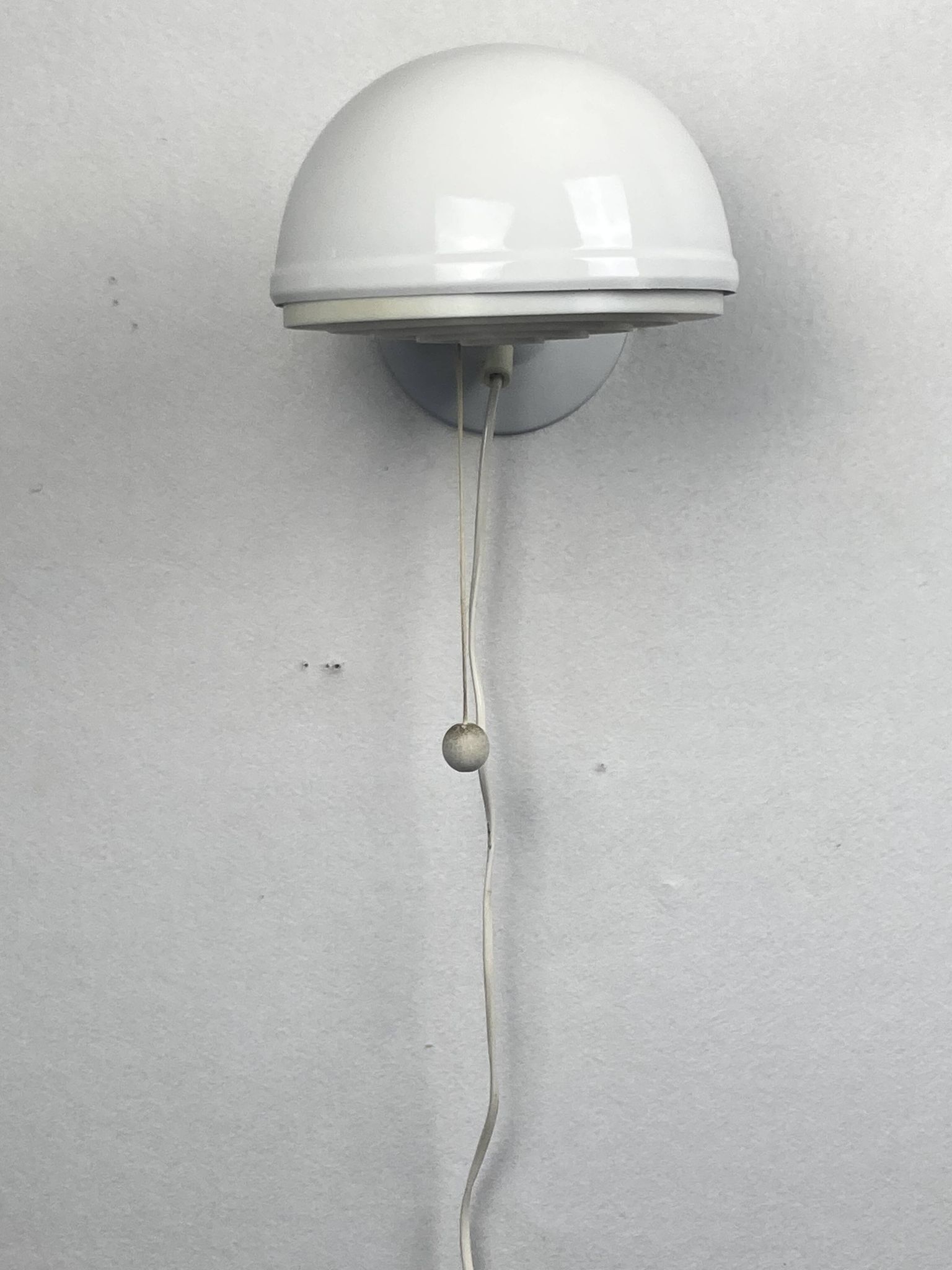 Pair Scandinavian wall sconces by Knud Christensen for ABO Randers, Denmark 1960s-1970s