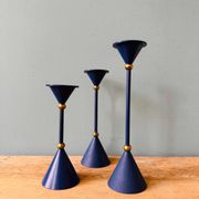 3 candle holders / chandeliers Memphis postmodern