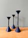 3 candle holders / chandeliers Memphis postmodern