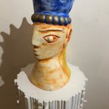 Vase head of a king Saint Clement