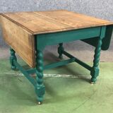 English table with oak flaps-30s