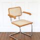 Cesca B64 Breuer Made in Italy armchair - Seat cane redone
