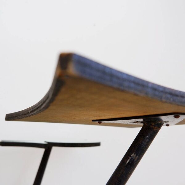 Table d'appoint trèfle, pique, coeur, carreau, Italie 1960