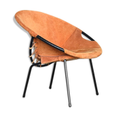 Item Name Mid-Century Circle Balloon Chair by Lusch Erzeugnis for Lusch & Co, 1960s