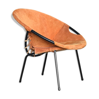 Fauteuil par Lusch Erzeugnis pour Lusch co années 1960