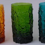 Geoffrey Baxter glasses by Whitefriars 1960