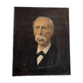 Portrait oil on canvas xix - h61cm x l50cm