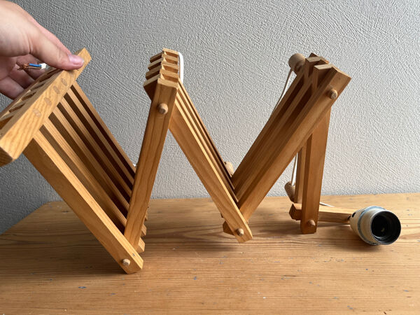 Applique ciseaux scandinave vintage