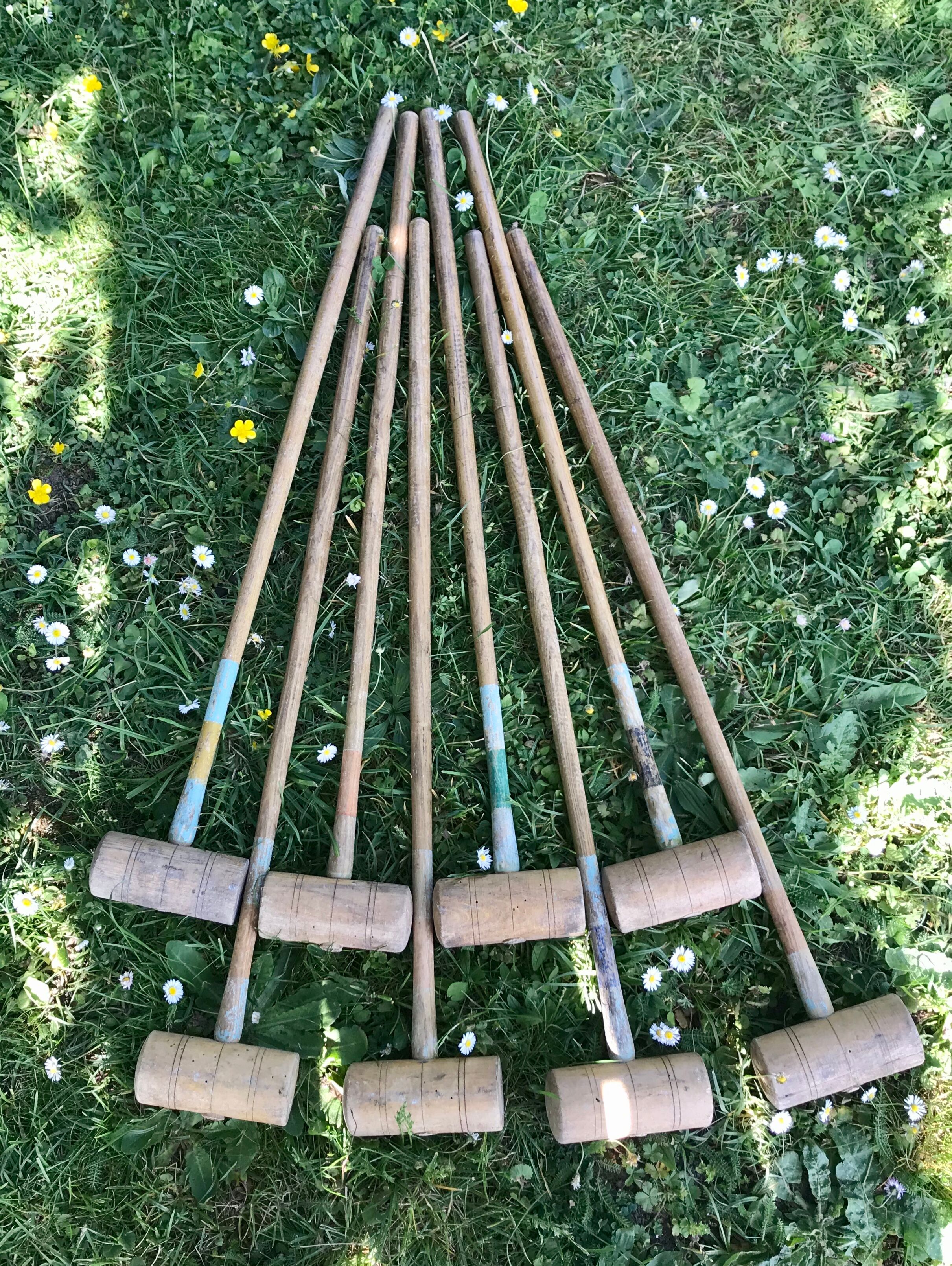Vintage croquet game 50s-60s