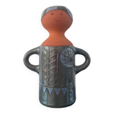 Vintage Vera Haij, Steneby. Ceramic Vera Haij Swedish - Modernist Vase Sweden Girl Pottery.