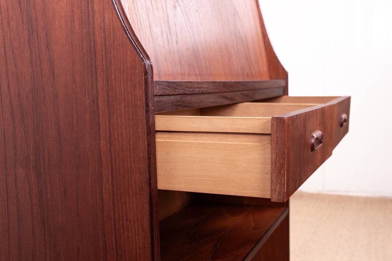 Secretary, Scandinavian desk in teak from 1960.