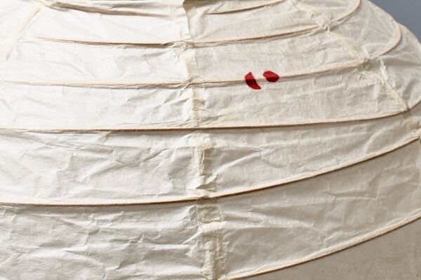 Suspension Akari 40D ancien et rare par Isamu Noguchi pour Ozeki, Japon années 1950