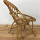 Fauteuil corbeille en rotin