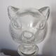 Glass cat shape bottle