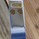 Table basse chrome et verre Dad