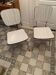 Pair of Formica chairs from the 1960s.