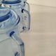 5 transparent blue Duralex mugs – French manufacturing