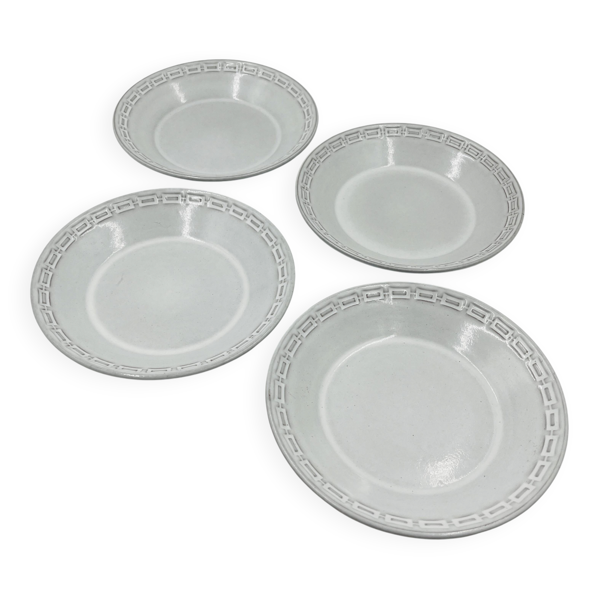 Lot of 4 Céramano Epsilon Soup Plates by Karl Leutner