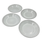 Lot of 4 Céramano Epsilon Soup Plates by Karl Leutner