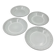 Lot of 4 Céramano Epsilon Soup Plates by Karl Leutner