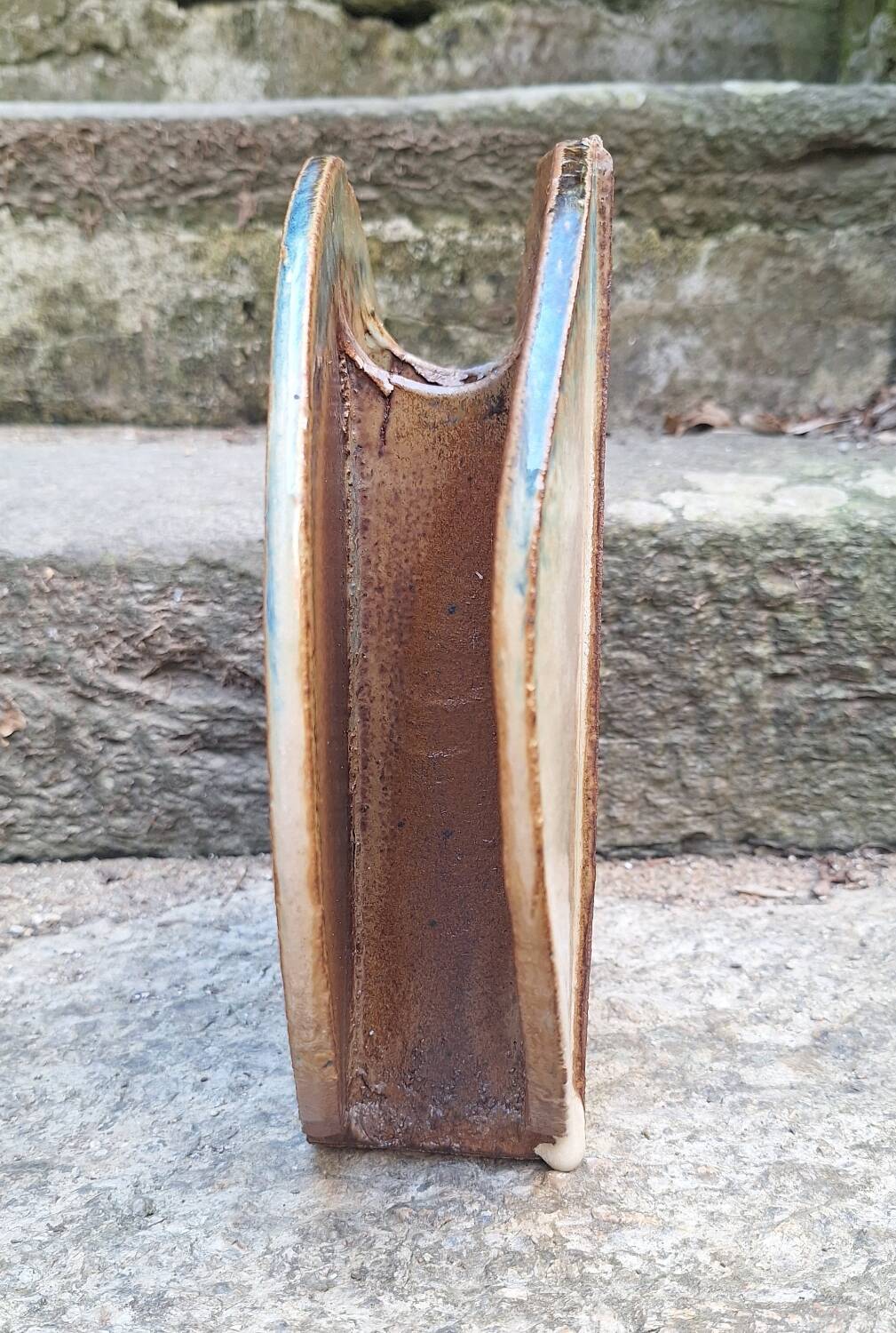 Ceramic vase by Alain and Nadia Pinel