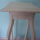 Wooden white side table 50/60