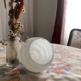 White Clichy glass walker