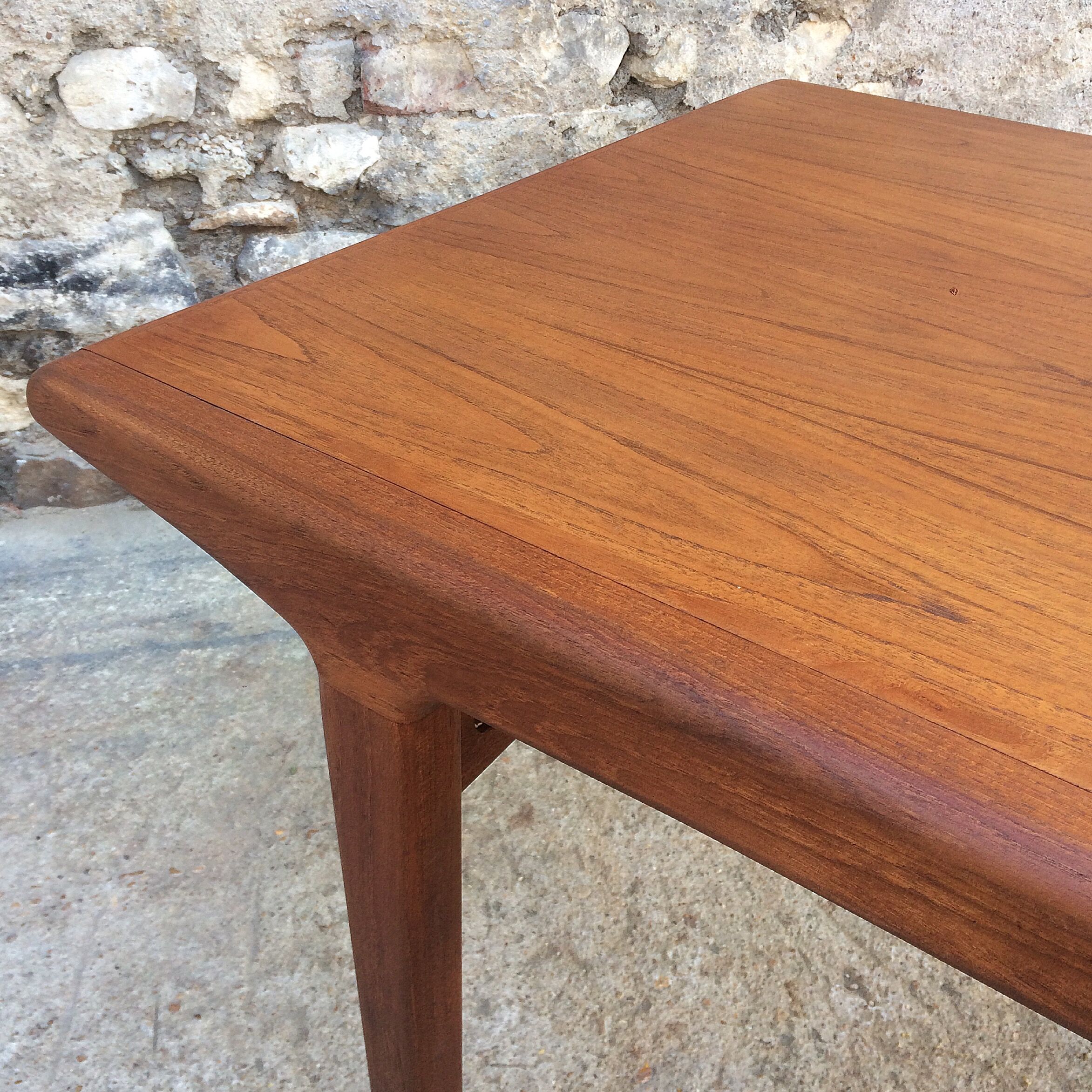 Table at Scandinavian meal 1960