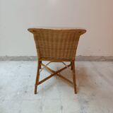 2 rattan armchairs for children
