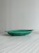 old Digoin dish in green ceramic