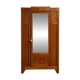 Large Parisian Art Deco wardrobe in solid oak – timeless elegance