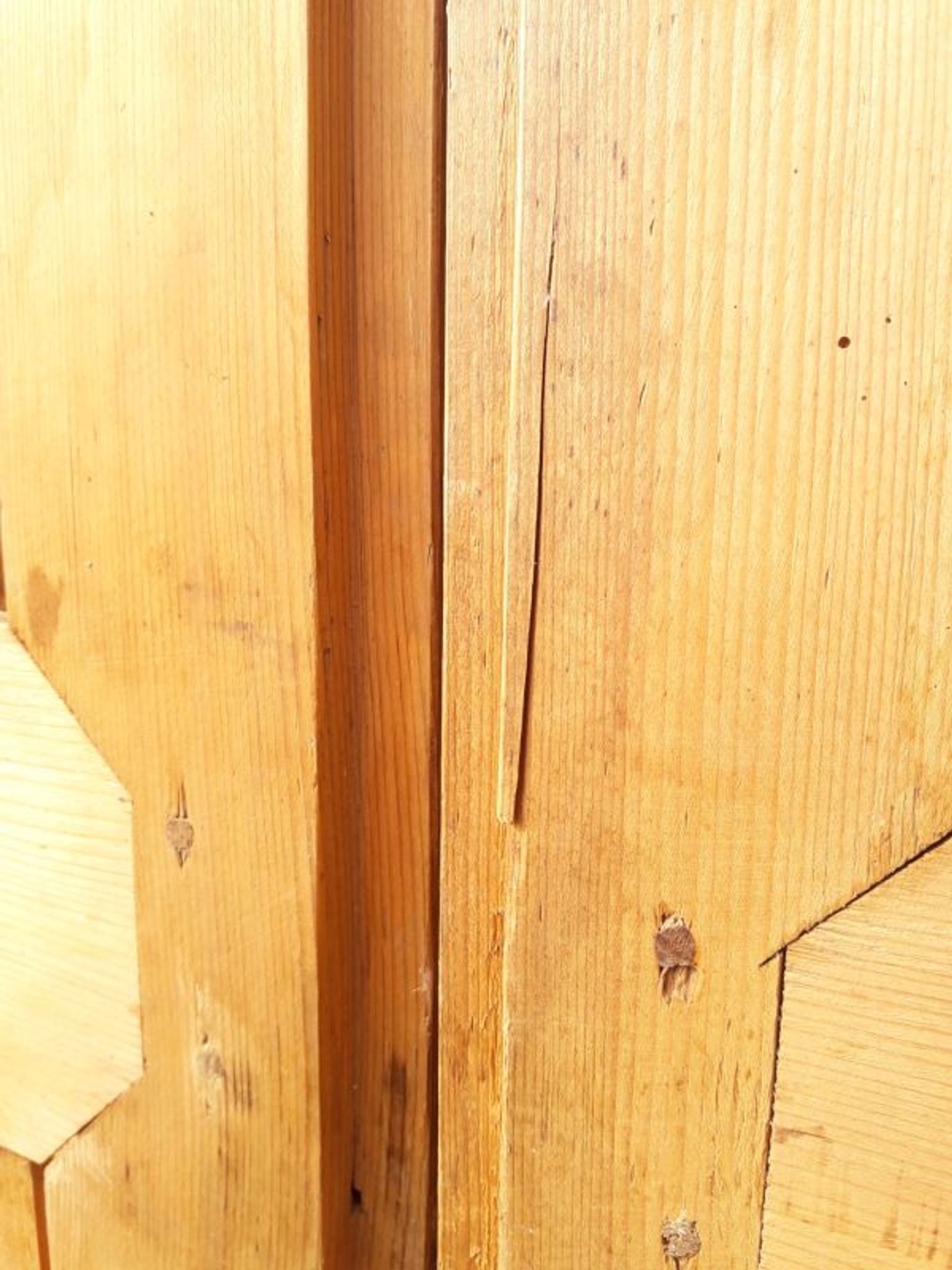 Paire de portes 248x129cm anciennes