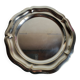 Round Serving Dish in silver-plated metal Quist Alpacca