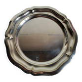 Round Serving Dish in silver-plated metal Quist Alpacca