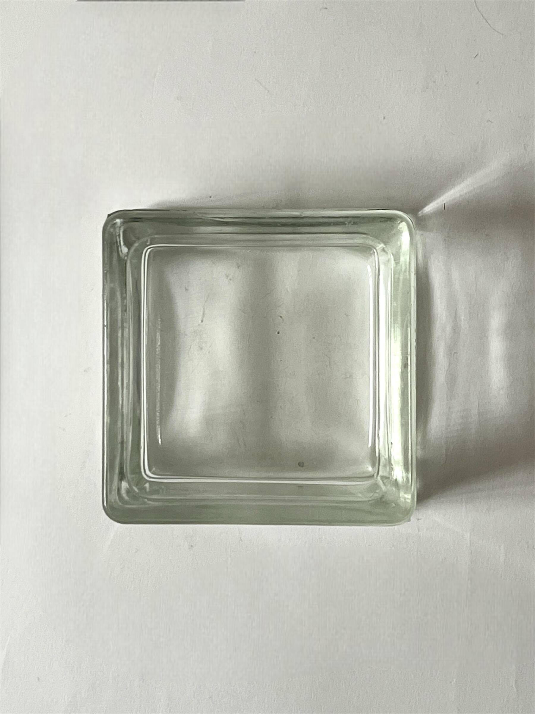Lumax Bauhaus glass trinket tray/ashtray, 1970