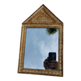 Antique Venetian mirror in gilded wood