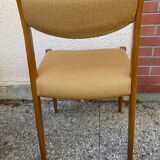 Set of 6 vintage Scandinavian chairs
