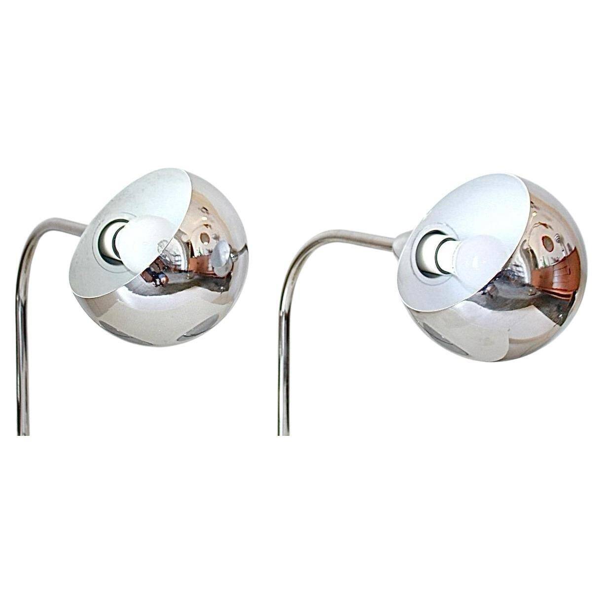 Industrial flexible steel table lamp,  Sergio Asti for Candle, Italy 1960 's