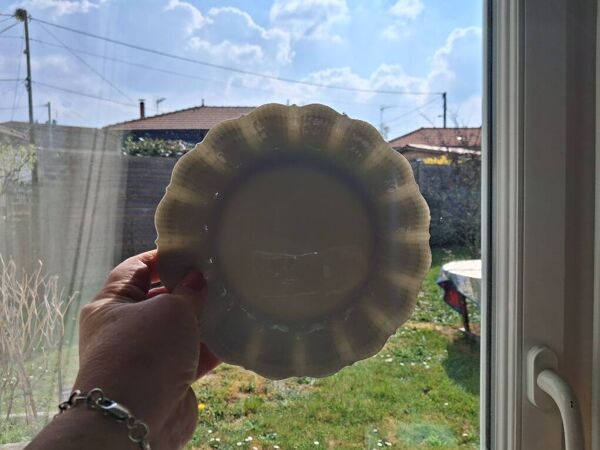 12 assiettes à dessert en porcelaine de Limoges Maison Giraud